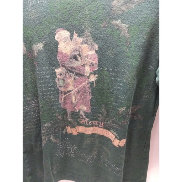 Studio Collection by Endless Designs Merry Christmas Tee Shirt Father Christmas - Picture 3 of 5